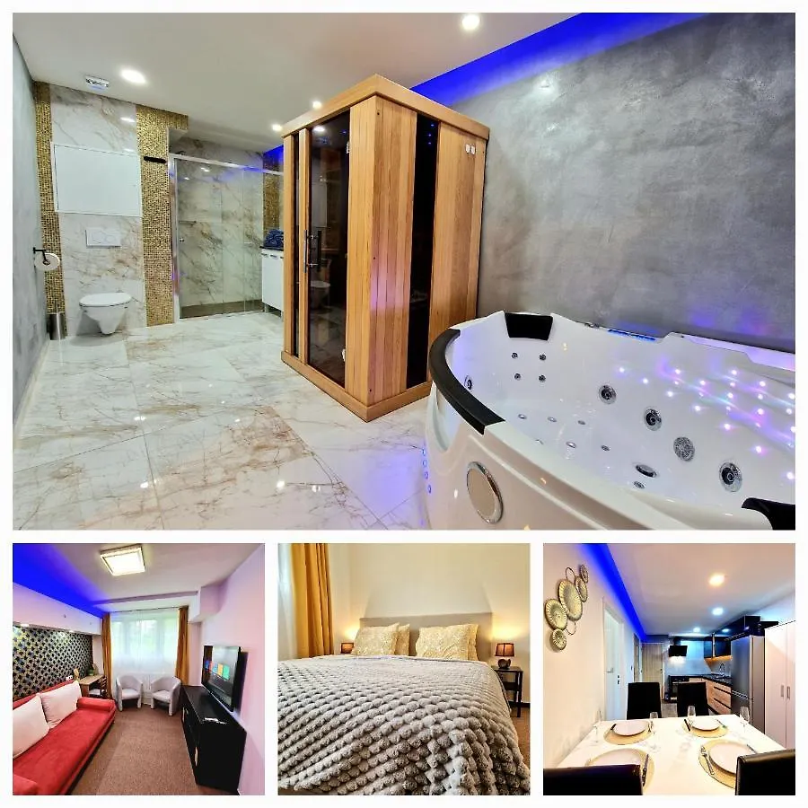 Wellness Gold Apartment With Private Sauna & Jacuzzi Prague 0*,  Czech Republic